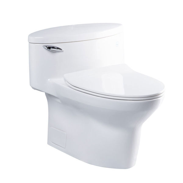 Ảnh của Bàn cầu nguyên khối cao cấp MS904T8