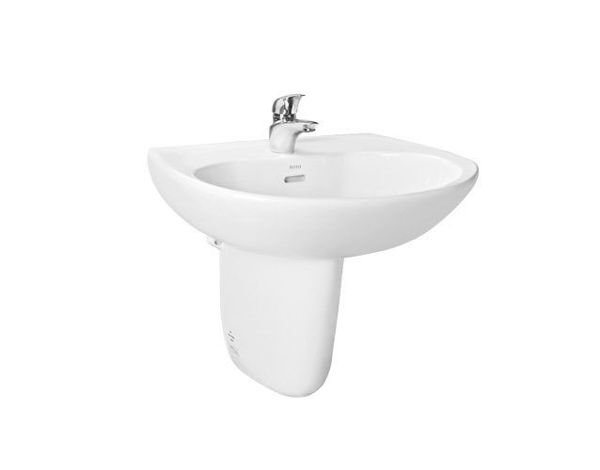 Ảnh của Chậu chân lửng - lavabo rửa mặt LHT239C