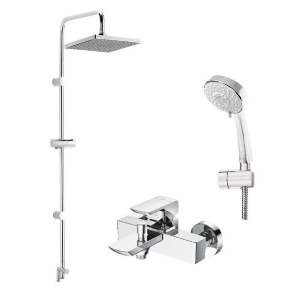 Ảnh của Thân sen cây bát sen vuông sen tắm nóng lạnh bát sen massage 5 chế độ DM907C1S_TBG02302V_DGH108ZR