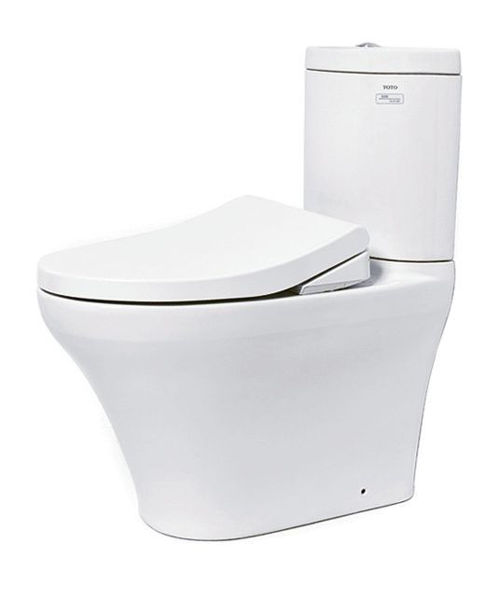Ảnh của Bàn cầu hai khối kèm nắp rửa Eco-washer CS818DE4