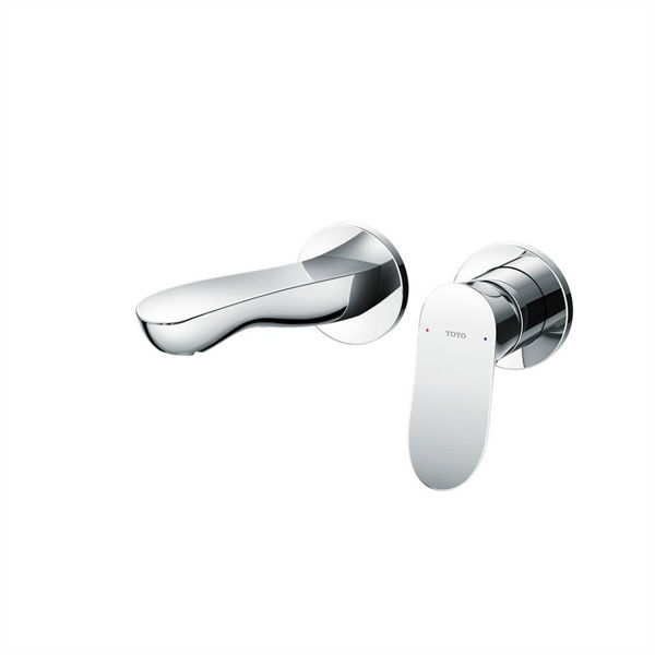 Ảnh của Vòi chậu gật gù nóng lạnh gắn tường GO TLG01310B