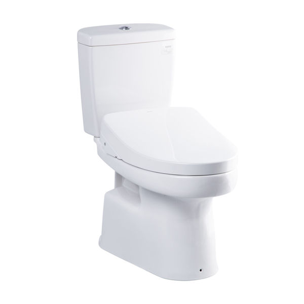 Ảnh của Bàn cầu hai khối kèm nắp rửa điện tử NEW WASHLET CS350DW11
