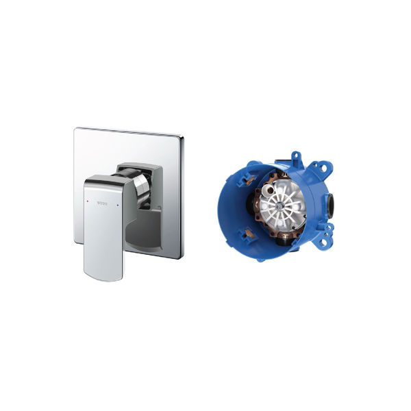Ảnh của Van gật gù điều chỉnh nóng lạnh GR kèm phụ kiện âm tường TBG02303B/TBN01001B
