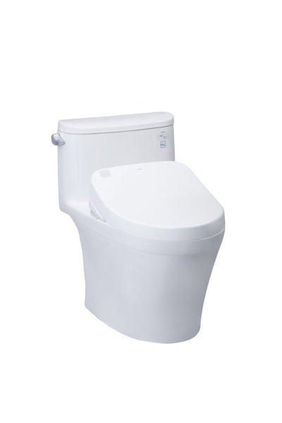 Ảnh của Bàn cầu một khối kèm nắp rửa điện tử NEW WASHLET MS887W4 (MS887RW4)
