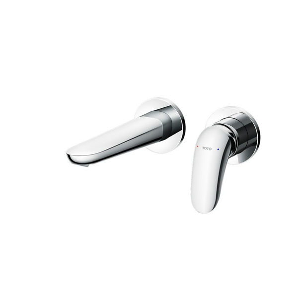 Ảnh của Vòi chậu gật gù nóng lạnh gắn tường LC TLS03307B