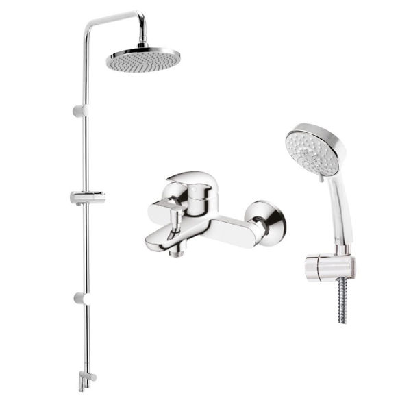 Ảnh của Thân sen cây bát sen tròn sen tắm nóng lạnh bát sen massage 5 chế độ DM907CS_TBS03302V_DGH108ZR